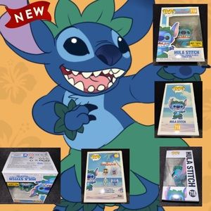 NEW Funko Pop! Hula Stitch #718 Disney Lilo & Stitch Hot Topic Exclusive Figure
